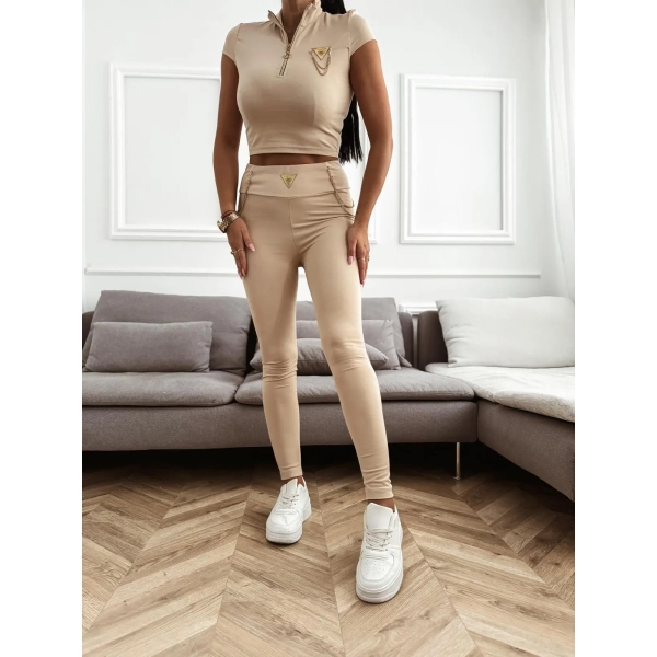 Komplet legginsy + top MOJO CHAIN LOGO